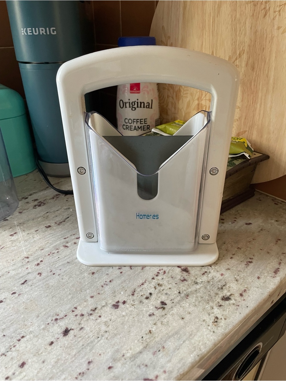 White Plastic Napkin & Towel Dispenser
